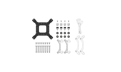 Enfriamiento Líquido RGB DeepCool LE240 WH V2 | AIO 240 mm | Blanco | Compatible Intel/AMD