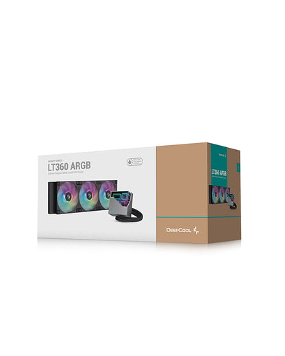 Enfriamiento Líquido DeepCool LT360 ARGB | 360mm | Triple Ventilador | Compatibilidad Universal