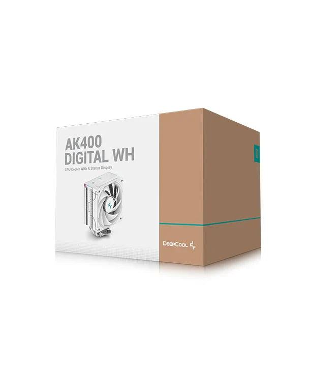 Enfriamiento de Aire ARGB DeepCool AK620 Digital Pro WH R-AK620-WHAPMN-G | Dual Ventiladores 120mm | Compatible AM5/AM4 | LGA2066/2011+