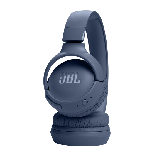 Auriculares JBL Tune 520BT detalle close-up controles y botones laterales