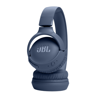 Auriculares JBL Tune 520BT detalle close-up controles y botones laterales