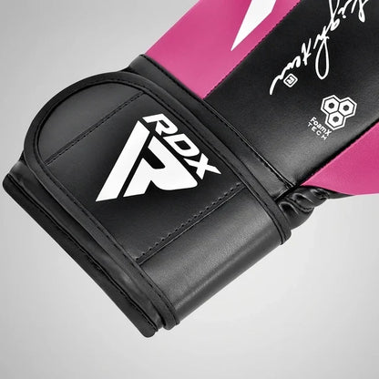 RDX Guantes de Boxeo Rosado, F4