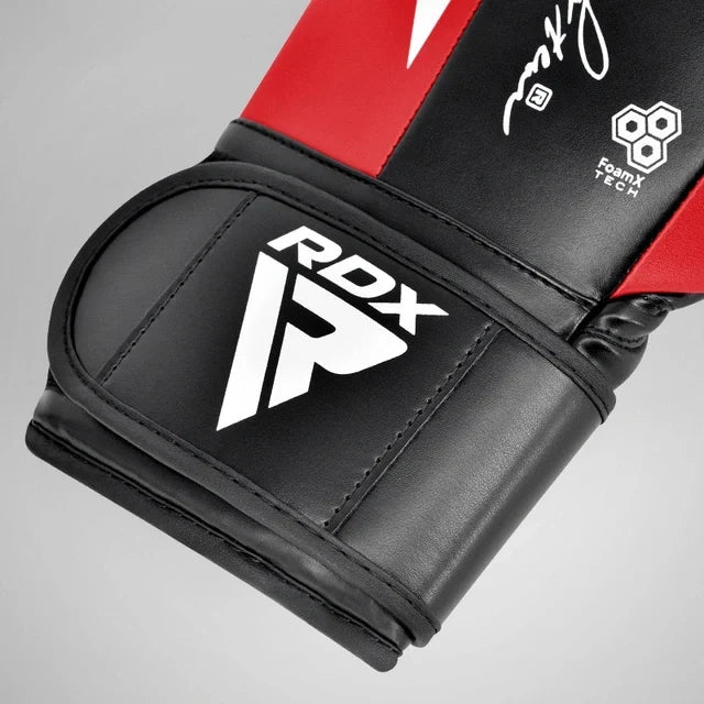 RDX Guantes de Boxeo Rojo, F4