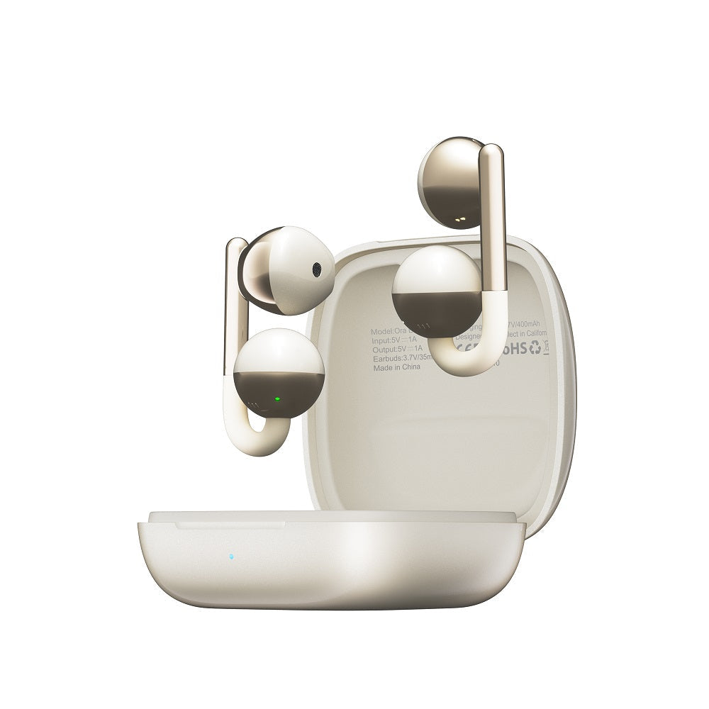 Kieslect Audífonos Inalámbricos Arete Dorado, Ora Earring Pods