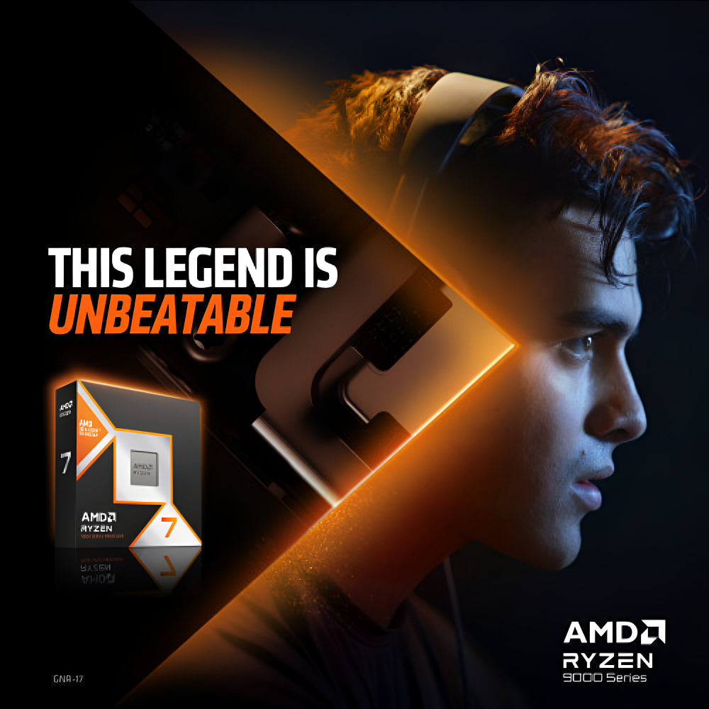 Procesador AMD Ryzen 7 9800X3D | 8 Núcleos | 5.2 GHz | AM5 | Radeon Graphics