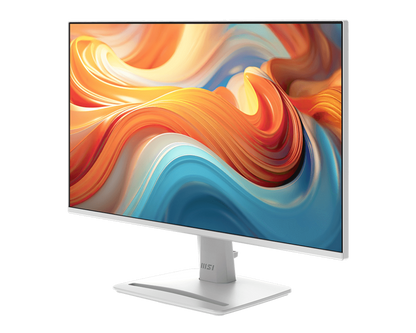 Monitor MSI PRO MP243W E14 vista trasera con puertos HDMI y DisplayPort