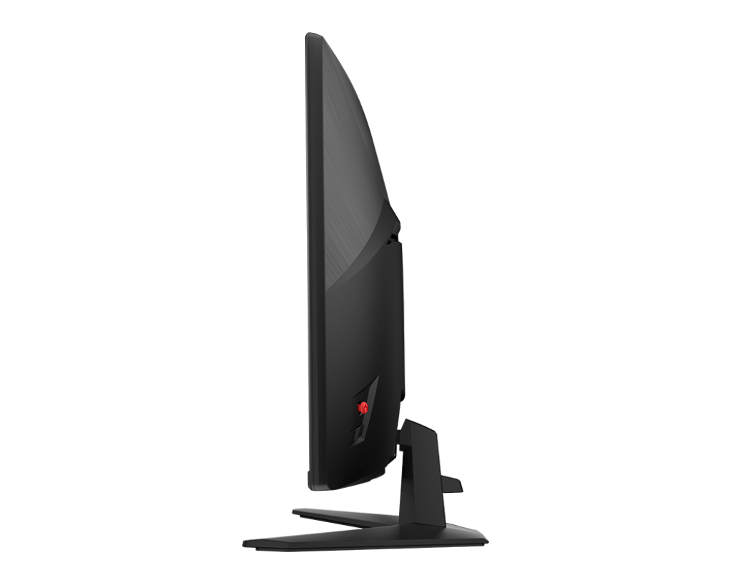 Monitor MSI MAG 274CF X24 en setup gaming completo mostrando calidad de imagen Full HD 240Hz