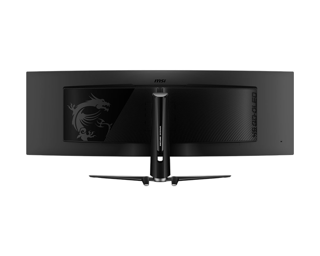 Base y soporte ajustable del monitor MSI MPG 491CQP QD-OLED
