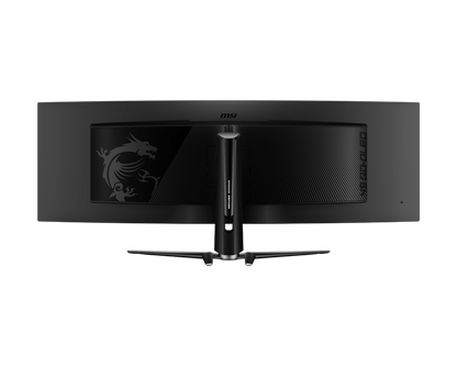 Base y soporte ajustable del monitor MSI MPG 491CQP QD-OLED