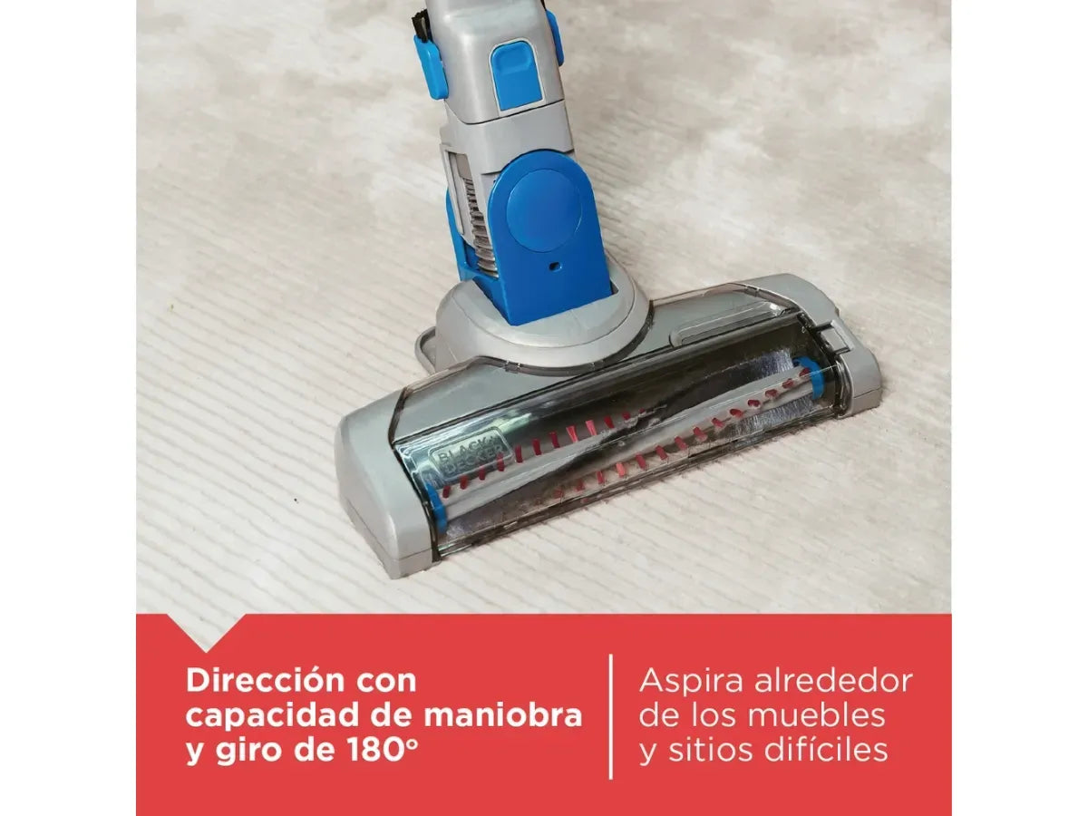 Black+Decker Aspiradora Vertical 2en1, HFEJ415JWMF22-B3