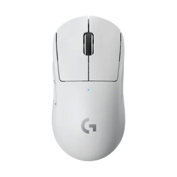 Mouse Logitech G PRO X SUPERLIGHT vista trasera con puerto de carga USB-C