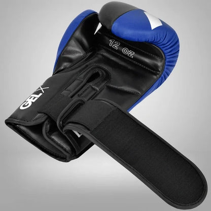 RDX Guantes de Boxeo Azul/Negro, F4