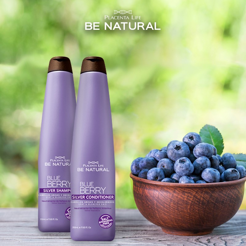 Placentalife Acondicionador matiz 100 ml Blue Berry Silver