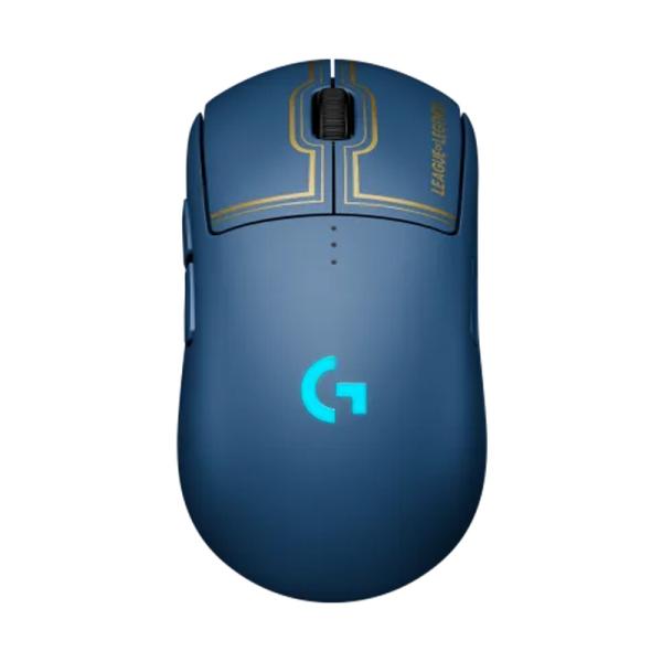 MOUSE GAMING LOGITECH PRO LEAGUE OF LEGENDS 2 INALÁMBRICO CON RECEPTOR 25600 DPI 910-006450 AZUL