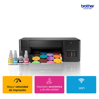 Impresora Multifuncional Brother DCP-T420W Tanque de Tinta Wi-Fi Direct USB 2.0 a Color
