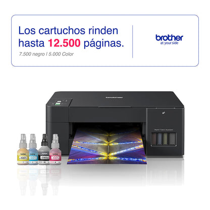 Impresora Multifuncional Brother DCP-T420W Tanque de Tinta Wi-Fi Direct USB 2.0 a Color