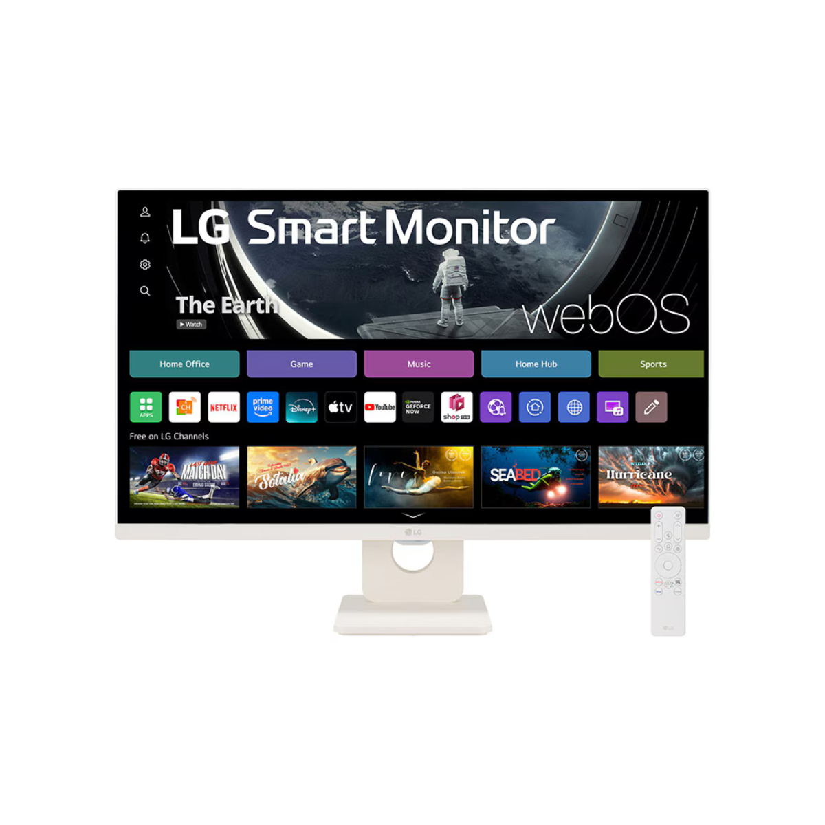 LG Monitor 27" FHD IPS webOS Smart, 27SR50F-W