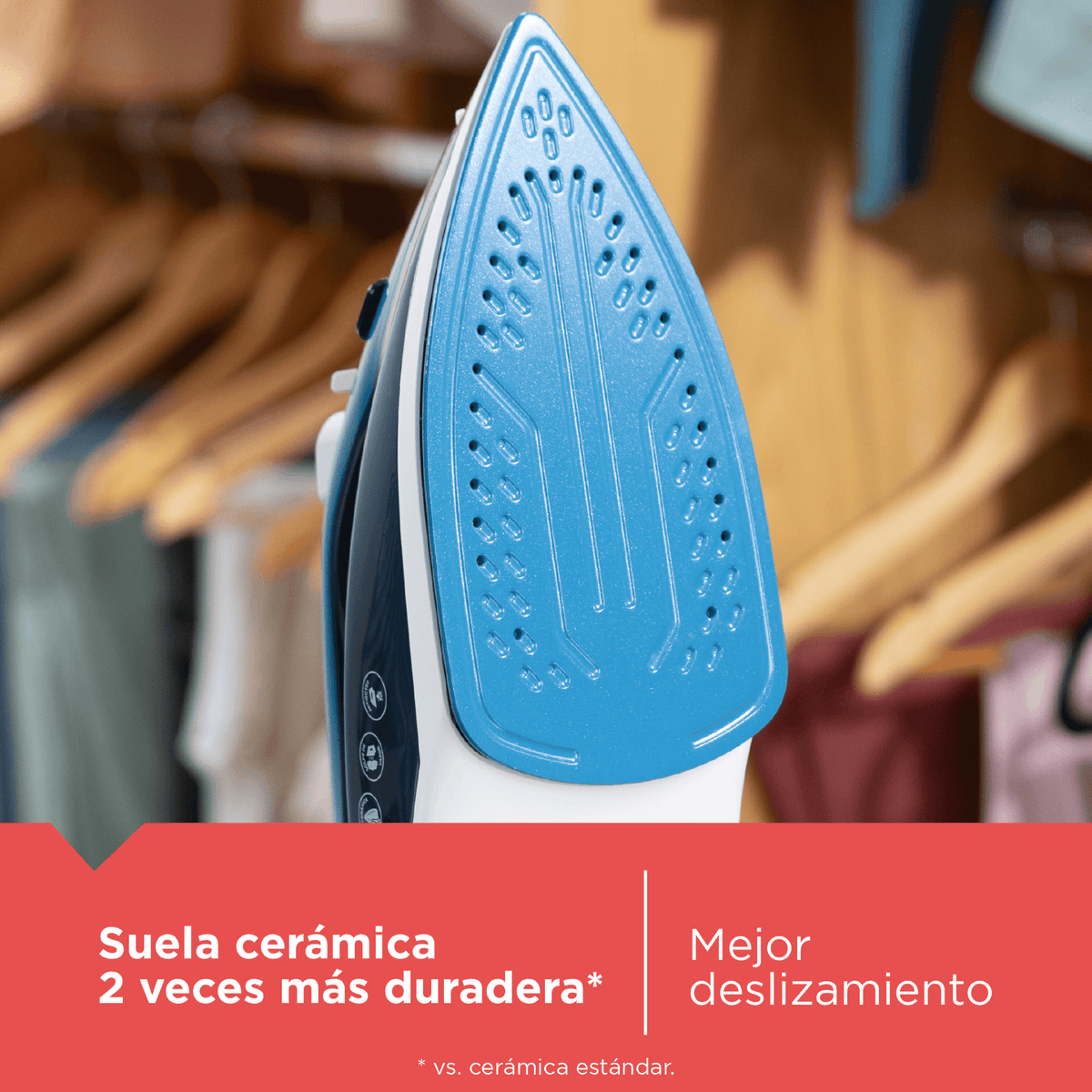 Plancha de Vapor Black+Decker, ICR004B-LA