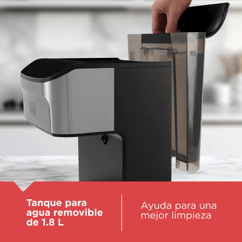 Black+Decker Máquina Espresso 20 Bares, EM0412-1SDLA