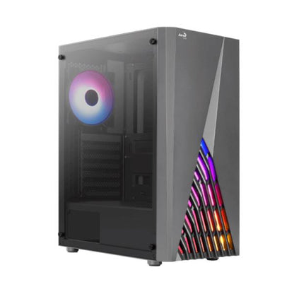 Case Gaming Aerocool Delta-G V2 | Media Torre | Vidrio Templado | RGB Frontal | Negro | ACCM-PV45043.11