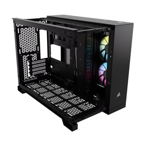 Corsair Case 2500X RGB Micro-ATX Black, CC-9011267-WW