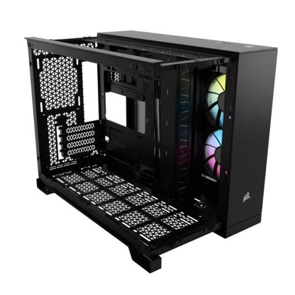 Corsair Case 2500X RGB Micro-ATX Black, CC-9011267-WW