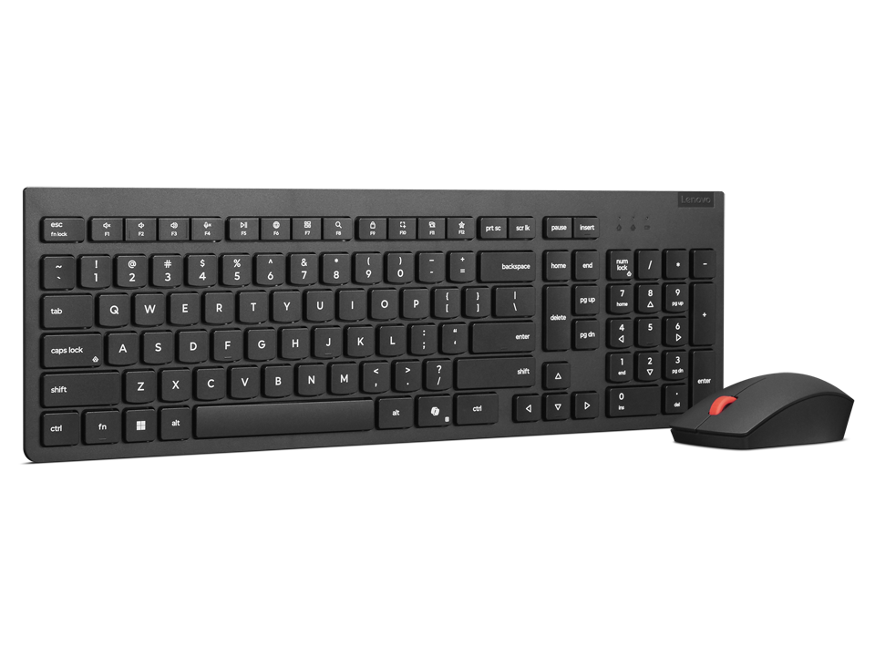 Lenovo Essential Wireless Combo Gen 2 teclado y mouse inalámbrico, 4X31R64500