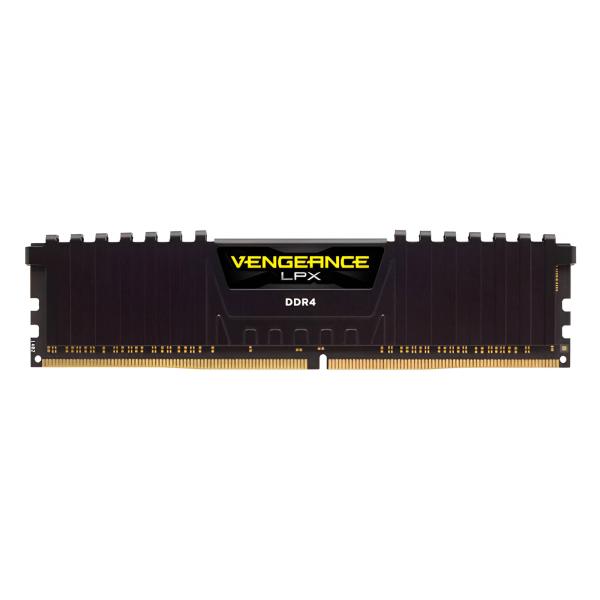 MEMORIA RAM PC CORSAIR VENGEANCE LPX 16 GB DDR4 3200 MHZ CL16 1.35 V CMK16GX4M1E3200C16 NEGRO
