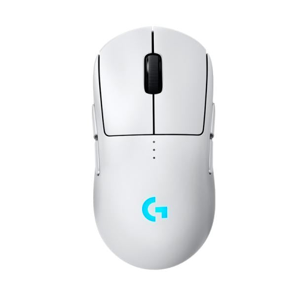 Mouse Gaming Logitech PRO 2 Lightspeed vista frontal con receptor USB