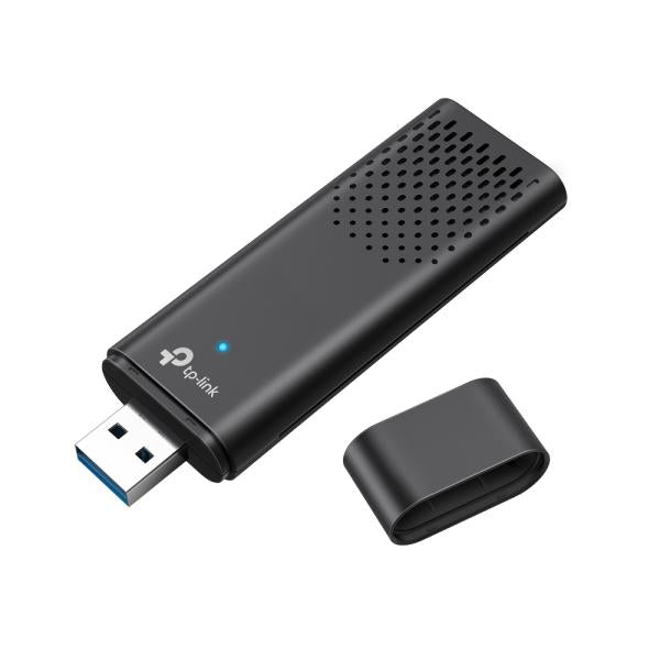 Adaptador WiFi TP-Link Archer TX20U USB 3.0 con antenas externas vista frontal