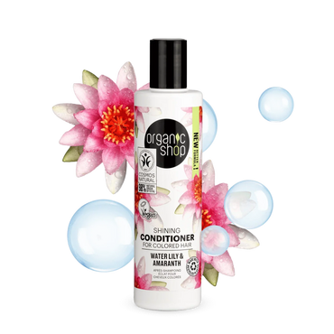 Organic Shop Acondicionador cabello teñido lirio 280ml