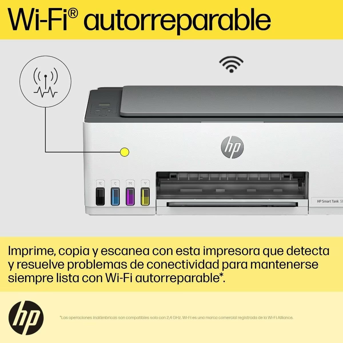 Impresora HP Smart Tank 580, 1F3Y2A