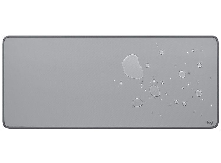 Esquina con bordes rematados Mouse Pad Logitech Studio Series gris
