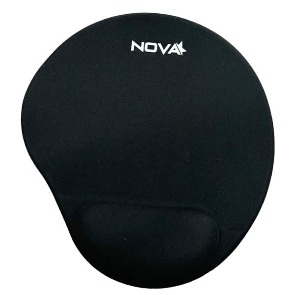 Mouse Pad Nova FXX21252001C con gel ergonómico y soporte de muñeca antideslizante vista frontal completa