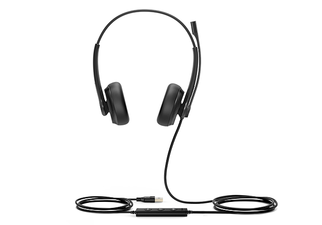 Yealink auriculares USB estéreo para Teams, UH34 Dual Teams