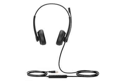 Yealink auriculares USB estéreo para Teams, UH34 Dual Teams