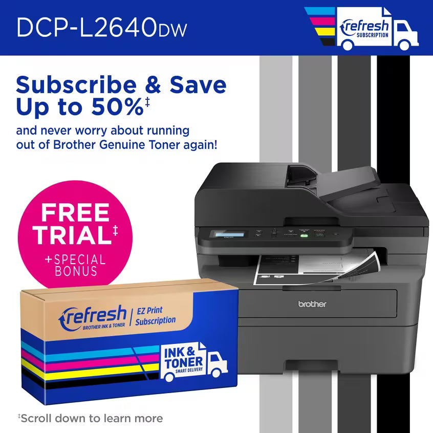 Impresora Láser Monocromática Brother, DCPL2640DW