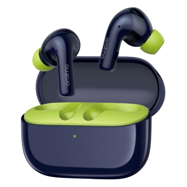 Audífonos Oraimo SpaceBuds Z vista 360 grados con especificaciones