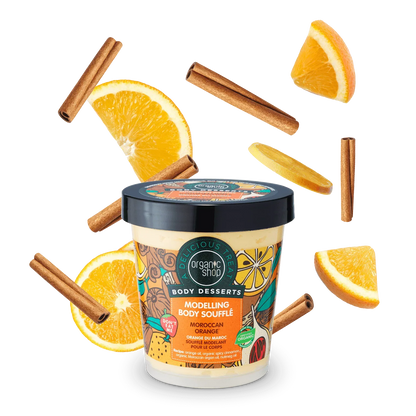 Organic Shop Soufflé corporal moroccan orange 450ml