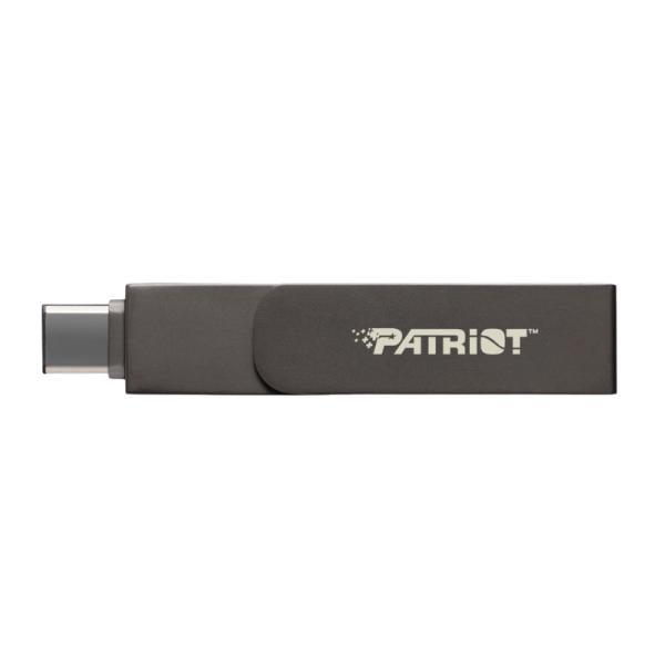 Memoria USB Patriot iLuxe 512GB con conectores USB-C y Lightning para iPhone iPad