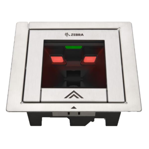 Lector código barras Zebra SP7201 vista frontal con cable USB