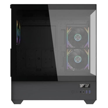 Eagle Warrior case CG01TZRA001C mid tower vidrio templado frontal