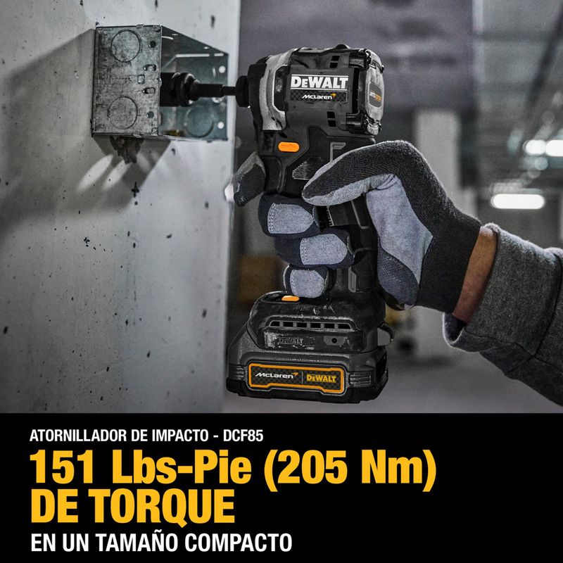 DEWALT combo McLaren DCK200ME2GT-B3 atornillador de impacto