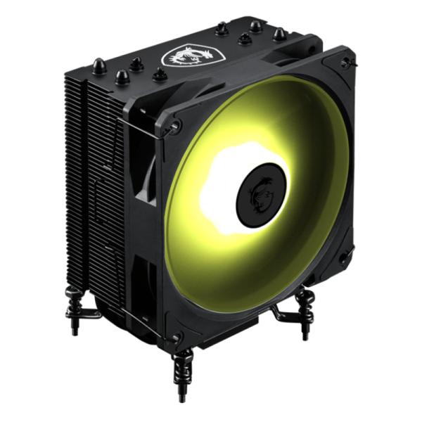 MSI MAG COREFROZR AA13 enfriador de CPU vista frontal con ventilador 120mm