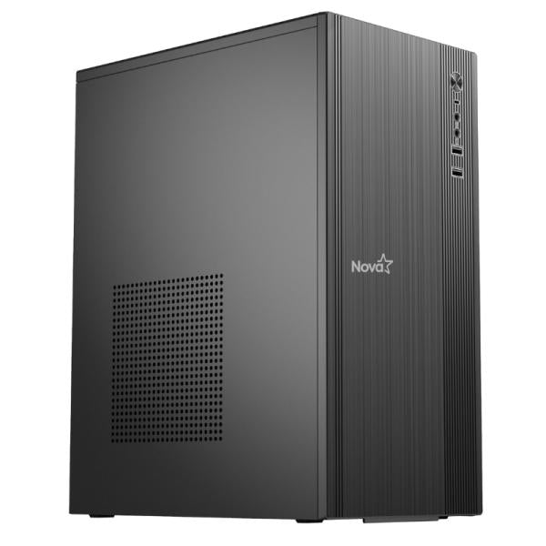 CASE NOVA MZ-580B SIN VENTILACIÓN INCLUIDA CON FUENTE DE PODER 200W E010-171