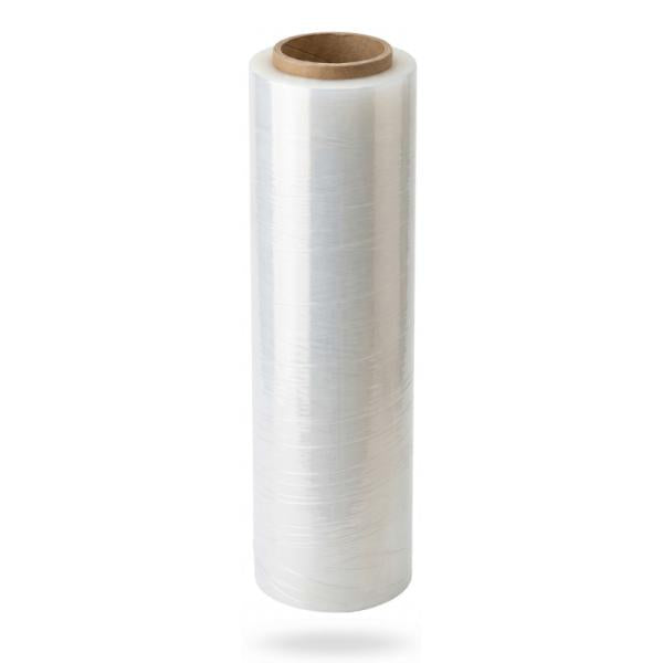Rollo de plástico transparente de embalaje Ubalux 450mm ancho vista frontal