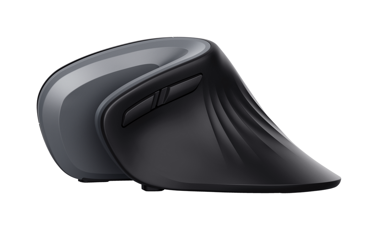 Mouse Trust Verro junto a receptor USB nano y batería AA incluida