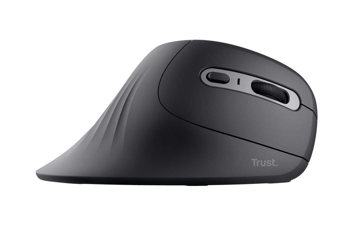 Base del mouse Trust Verro con sensor óptico y compartimiento de batería