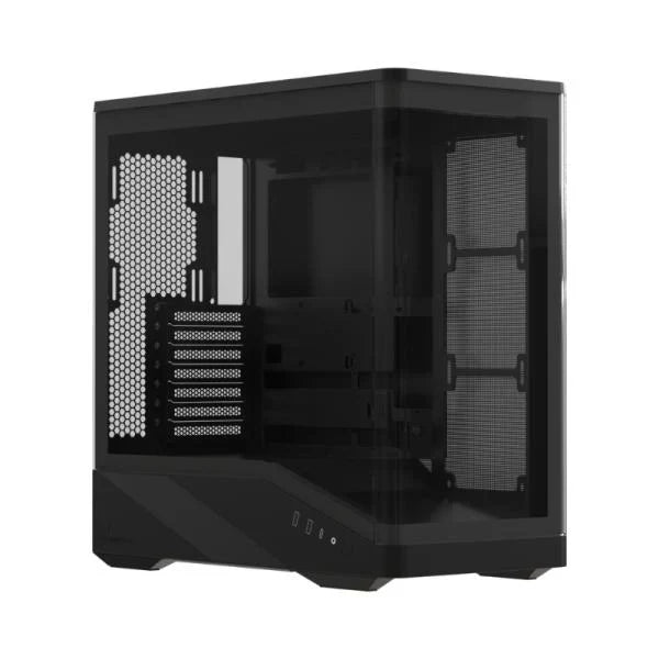 Formula V Line gabinete Crystal U9 PA 4711401666370 Mid Tower 4x120mm ARGB negro