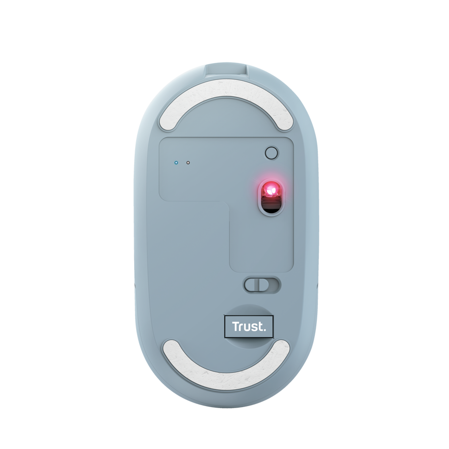 Mouse Trust Puck embalaje completo con accesorios incluidos